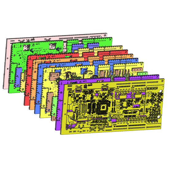Printed-Circuit Modell